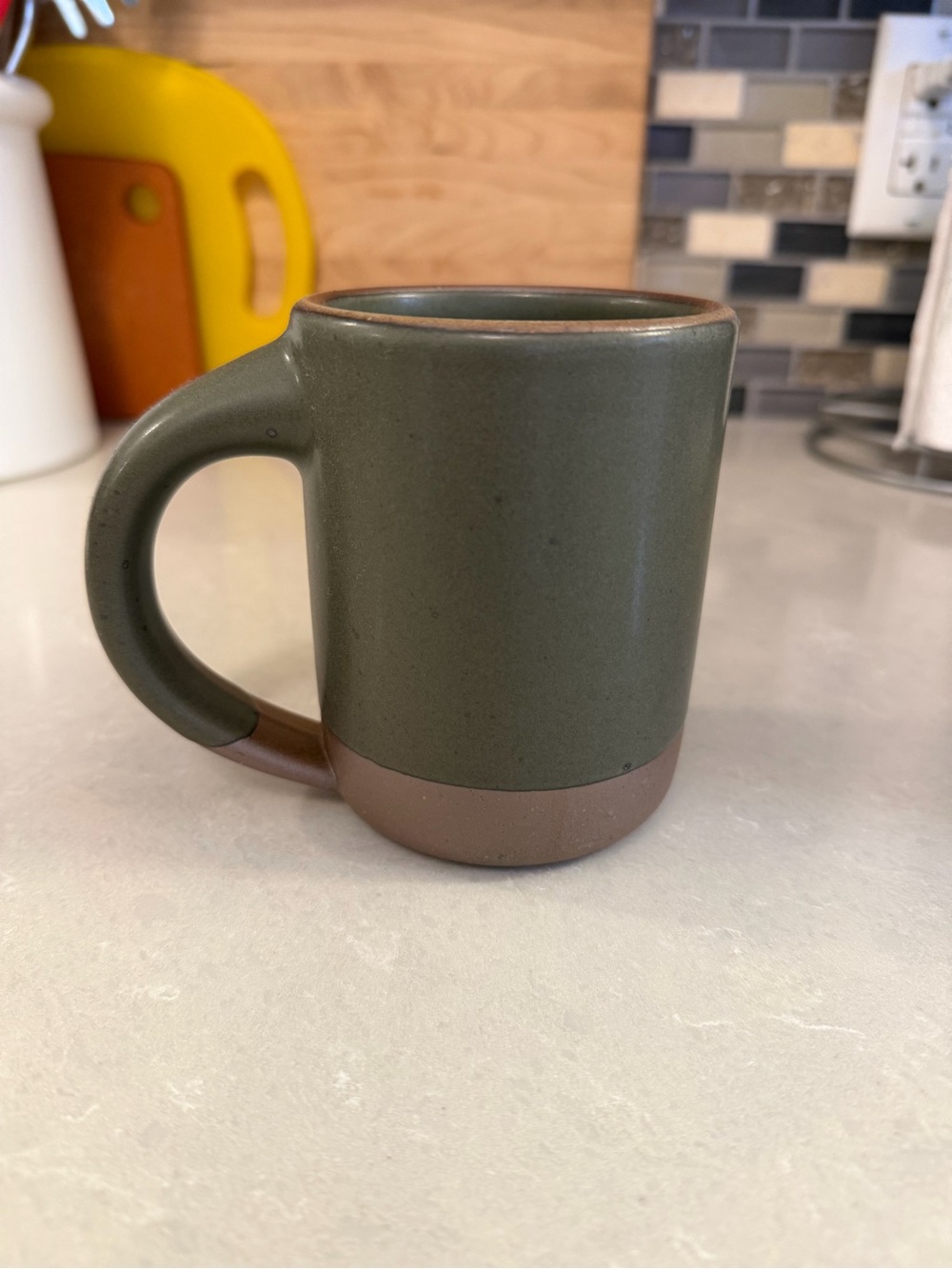 East Fork Pottery - In The Pines green Coffee Mug